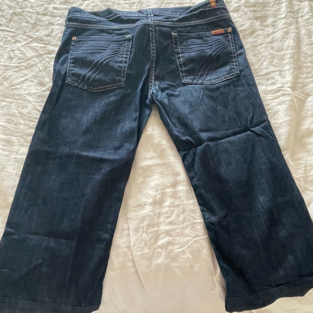 7 for all mankind crop dojo jeans